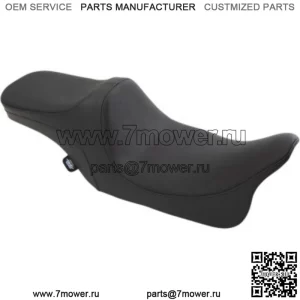 Predator III Smooth Vinyl Stitch 2 Up Seat Harley Touring 97-07 (???ݧ?: Harley-Davidson)