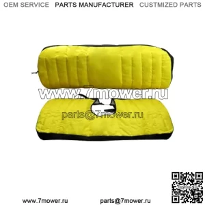 Защитный чехол для сиденья, совместимый с John Deere Gator 560 и 590 XUV среднего размера, желтый