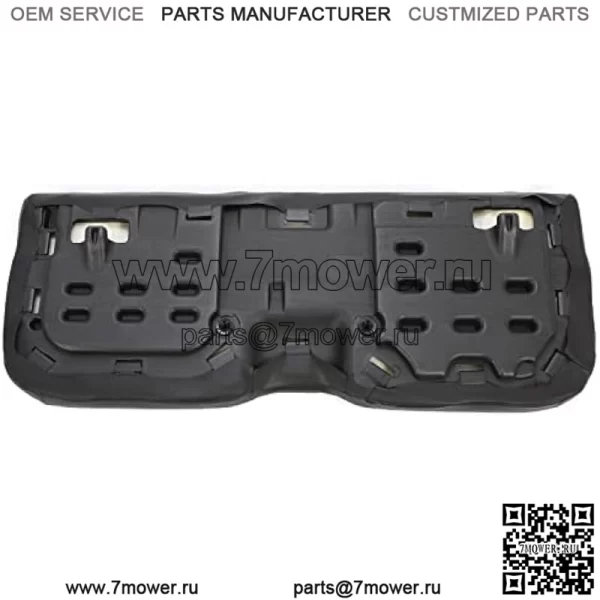 Подушка сиденья совместима с John Deere XUV 615E XUV 625i XUV 815E XUV 825E S4 XUV 825i S4 XUV 825M S4 XUV 855D S4 XUV 855E XUV 855M S4 Gator замена для AM140946 черный пластик - Image 5
