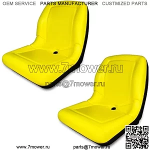 СИДЕНЬЯ TRAC (2 сиденья) Сиденья для John Deere Gator TX 4X2 Turf 4X2 HPX XUV 850D, E Gator, Turf, TE Gator Turf Electric, TH Turf, 4X4 Trail, TH 6X4 Diesel - VG11696 - сиденья с высокой спинкой