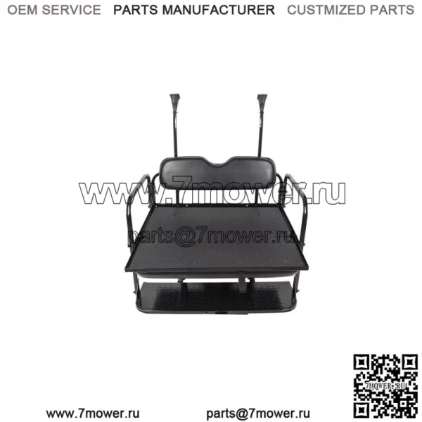 Подходит для комплекта заднего откидного сиденья Club Car Precedent Golf Cart (2004-UP), черный