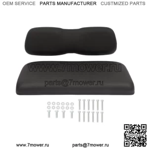 Подходит для Club Car DS Black Golf Cart, комплект подушек на переднее сиденье и спинку