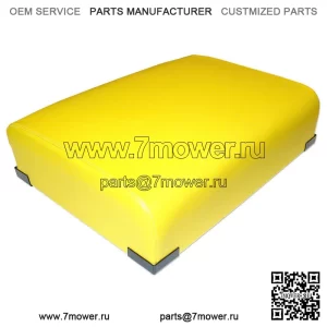 Желтая подушка сиденья качества восстановления подходит для John Deere 520 530 620 630 720 730