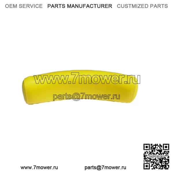 Желтая виниловая спинка сиденья подходит для John Deere 520 530 620 630 720 730 820 830