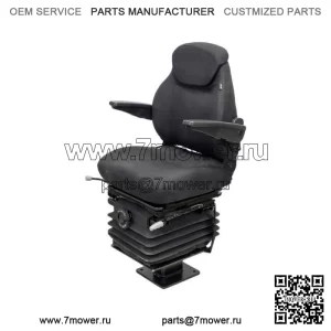 Сиденье экскаватора, черный винил, подходит для John Deere 310G 310J 310SG 315SG 315SJ 325J 410J