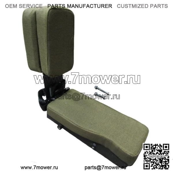 Ткань сиденья Side Kick Buddy, темно-коричневый, подходит для John Deere 4230 9400 7700