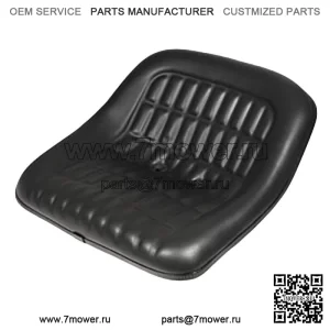 Подушка сиденья Pan Seat 19 дюймов с промежутком 7 дюймов, виниловая черная, подходит для Ford 4000 3000 2000 6600 411