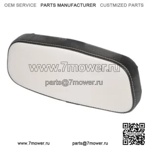 1031158M91-5 Верхняя подушка спинки подходит для тракторов Massey Ferguson белого и черного цвета