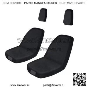 Черные чехлы на сиденья UTV для Yamaha Rhino 450 Rhino 660 Rhino 700 2004-2013 (подходит: Yamaha Rhino 660)