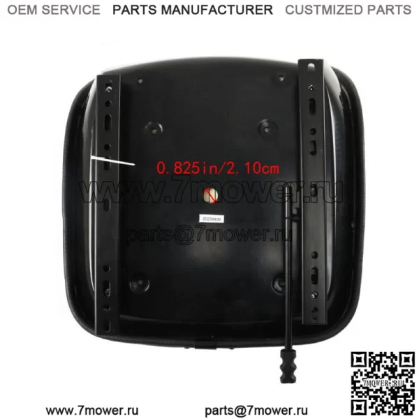 Для случая Сиденье экскаватора-погрузчика Черное 580C 580D 580E 580L 580M Погрузчик с бортовым поворотом - Image 3