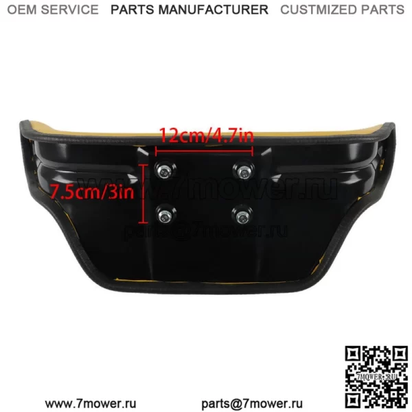 Набор из 2 желтых подушек сиденья для John Deere 2030 2040 2440 2640 2350 2550 - Image 5