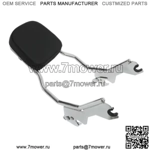 Хромированная стандартная вертикальная спинка Sissy Bar для Softail Deluxe Heritage FXBB 18+
