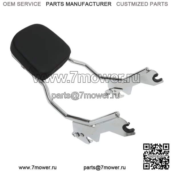 Хромированная стандартная вертикальная спинка Sissy Bar для Softail Deluxe Heritage FXBB 18+
