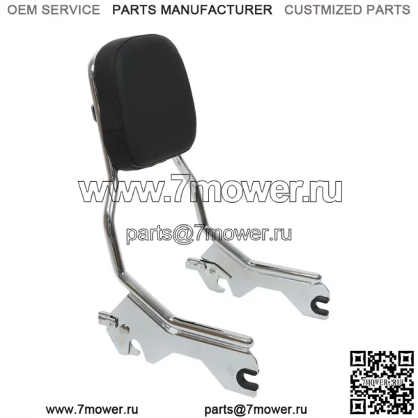 Хромированная стандартная вертикальная спинка Sissy Bar для Softail Deluxe Heritage FXBB 18+ - Image 3