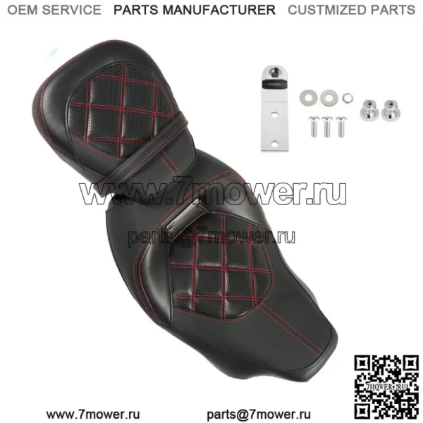 Сиденье водителя и пассажира на заднем сиденье для Touring Road Street Glide CVO FLTR 2009-2021