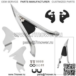 Для CVO Touring Road King Glide Street Chrome новая 22-дюймовая спинка Sissy Bar