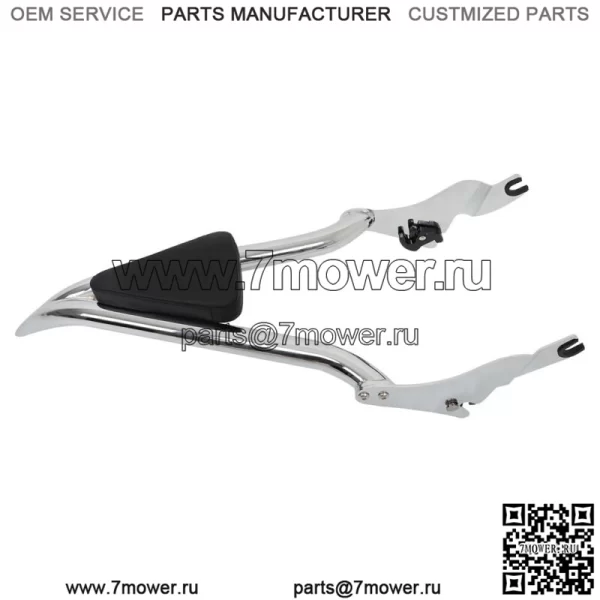 Для CVO Touring Road King Glide Street Chrome новая 22-дюймовая спинка Sissy Bar - Image 3