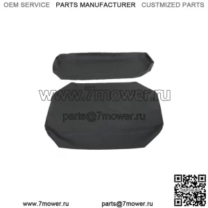 Для Kawasaki Mule 2500 2510 3000 3010 новый чехол на сиденье UTV Diesel 4X4 черные чехлы