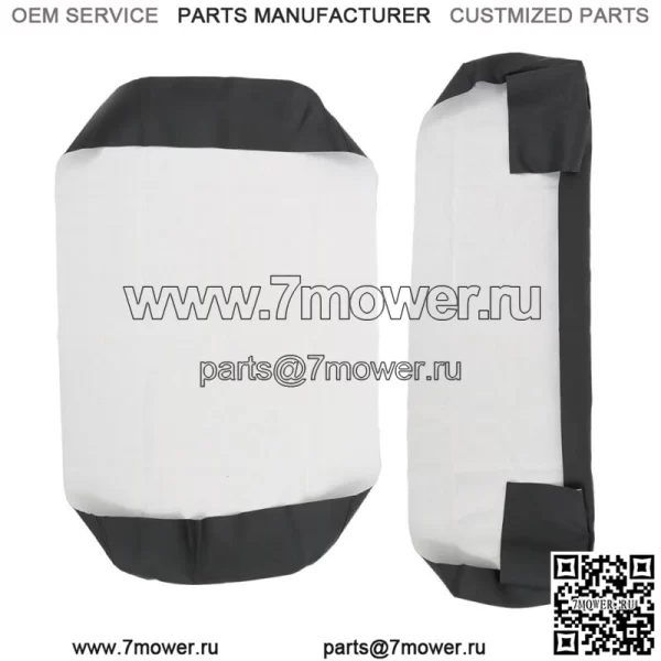 Для Kawasaki Mule 2500 2510 3000 3010 новый чехол на сиденье UTV Diesel 4X4 черные чехлы - Image 3