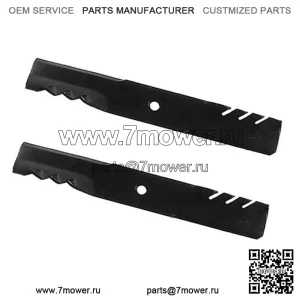 2 ножа для мульчера Gator G3 96-344 с высоким подъемом, длина 36 дюймов для Bobcat Scag Exmark Snapper