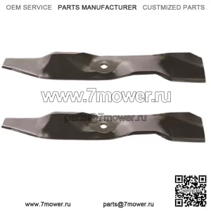 2 НОВЫХ ЛЕЗВИЯ ДЛЯ МУЛЬЧИВАЮЩЕЙ КОСИЛКИ 486882 ДЛЯ SCAG 30 ДЮЙМОВ SFC30-7CV