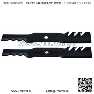 (2) НАБОР 42-дюймовых мульчирующих ножей Gator для John Deere Z225 Z235, LA125, LA135 592-615
