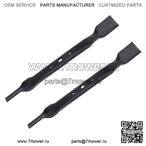 (2) Лезвия для John Deere L100, L105, L107, L108, L110, L111, L118, D562 42 дюйма