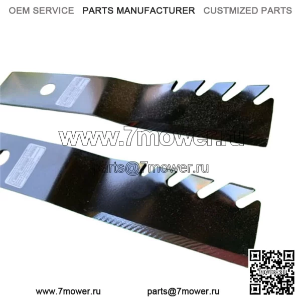Лезвия Gator для 42-дюймовых косилок John Deere Z335E, Z335M, Z345M, Z345R UC22008