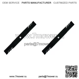 (2) 42-дюймовые ножи косилки для John Deere AM137333, D110, D120, D100