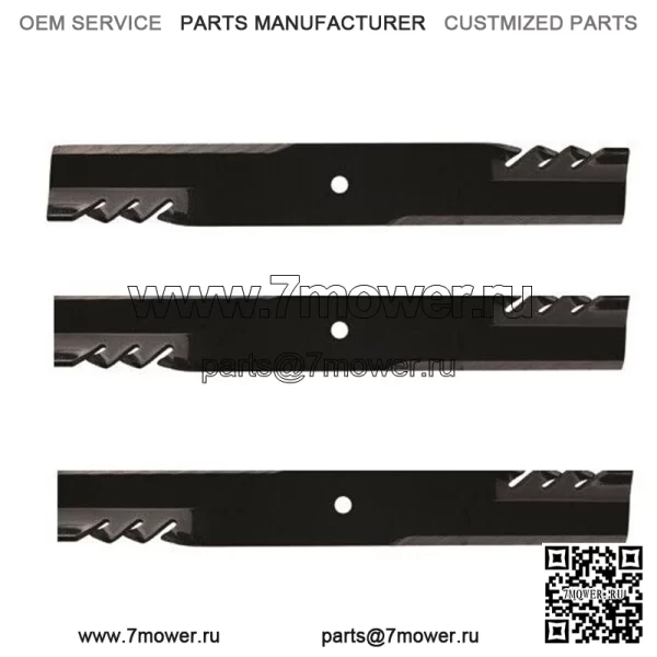 3PK Oregon 396-743 Отвал Gator для 72 дюймов заменяет John Deere M142514 M141669