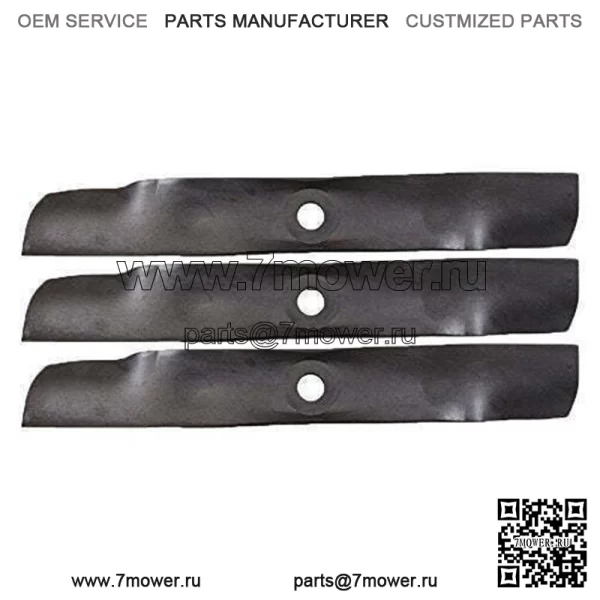 John Deere Original Equipment 3 ножа косилки #M164016