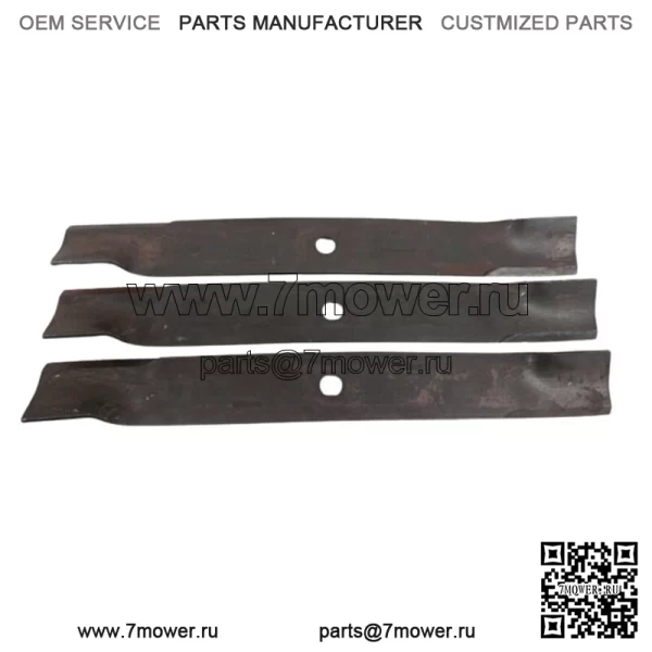 Кол-во 3 25-дюймовый отвал John Deere TCU15882 с высоким подъемом для 72-дюймовых косилок заменяет M143749