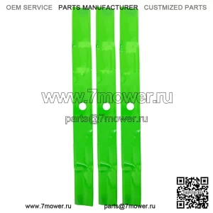 Газонный нож для John Deere Z997R Z970R 72-дюймовая дека M142514 для мульчирования, 3 шт.