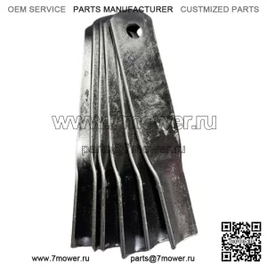 Комплект ножей для древесины OEM (набор из 6 шт.), деталь 24590KT для газонокосилки с задним креплением для отделки RM990