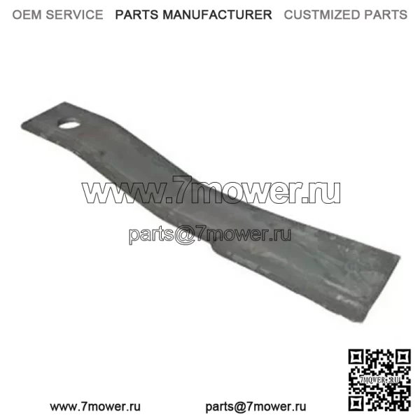 17130WD Лезвие для дискового ножа по дереву O121 121 CW Ширина 4 дюйма, длина 24 дюйма, толщина 0,375 дюйма