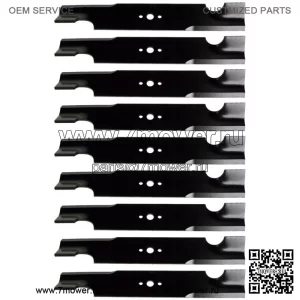 (9) Коммерческий Hi-Lift Mower Blades для Gravely 04919100 32-дюймовая 48-дюймовая дека