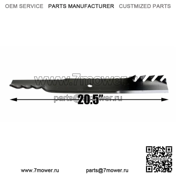 (3) Mower Blades Hi-Lift для Gravely 08898900 089046 090812 60-дюймовая дека - Image 4