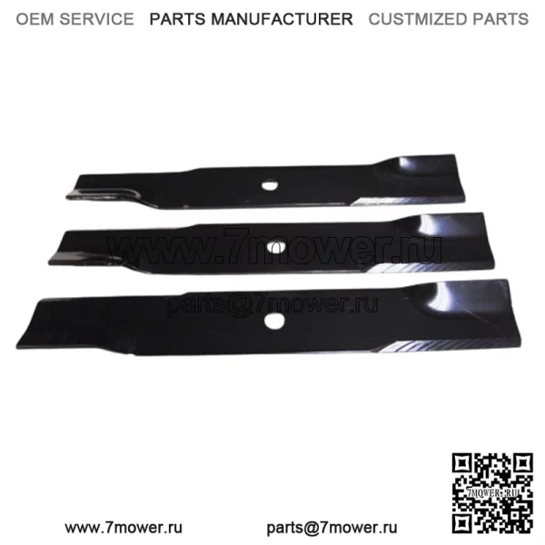 1 комплект из 3 оригинальных лезвий для газонокосилки Ariens Gravely GDU10230 OEM - Image 2