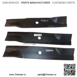 Лезвия с высоким подъемом косилки Gravely 40 дюймов (3) NOS 21304100 053216