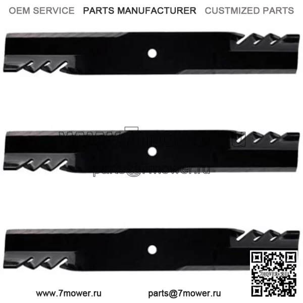 Gravely Pro Turn 160 260, Pro Master 260 XDZ, ZT HD 60 Gator Blades, 396-807(3)