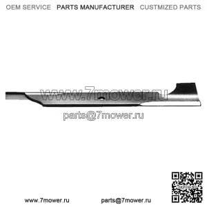 Сменное роторное лезвие марки 16-1/4 x 5/8 дюйма подходит для модели Bobcat Heavy Duty 2172