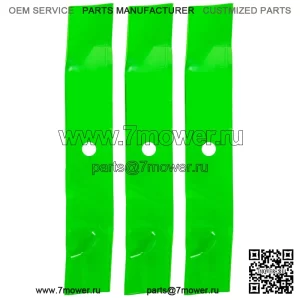 Газонное лезвие для Ariens Gravely Zoom 40-дюймовая дека 00272800 Мульчирование, 3 шт.