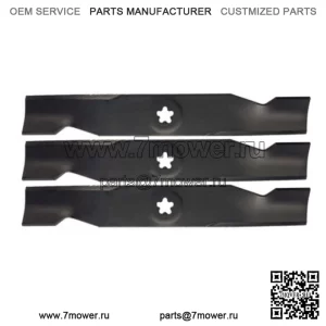 Ariens 936058 936067 936098 48-дюймовые лезвия для газонокосилки, набор из 3 шт.
