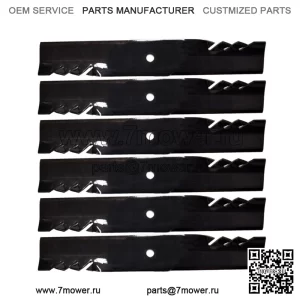 6PK мульчирующие лезвия подходят для Ariens Gravely 02961700 2961700 70763400 ZoomXL
