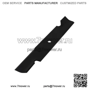 Набор из 2 шт. подходит для лезвий Stens с насечкой 16 1/4 x 2 1/2 дюйма Ariens подходит для Exmark Bad Boy