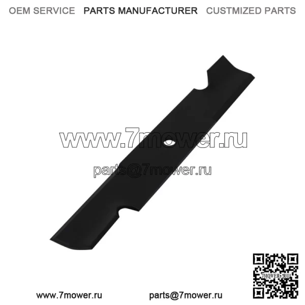 Набор из 2 шт. подходит для лезвий Stens с насечкой 16 1/4 x 2 1/2 дюйма Ariens подходит для Exmark Bad Boy