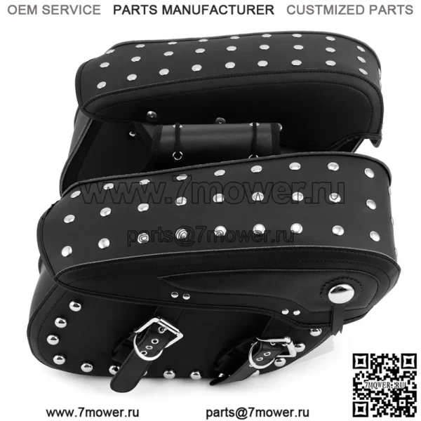 Для Harley Road King мотоцикл боковые сумки седла водонепроницаемый инструмент сумка багаж НОВЫЙ - Image 2