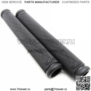 8" резиновые ручки для снегохода - ЧЕРНЫЕ - Cat Yamaha