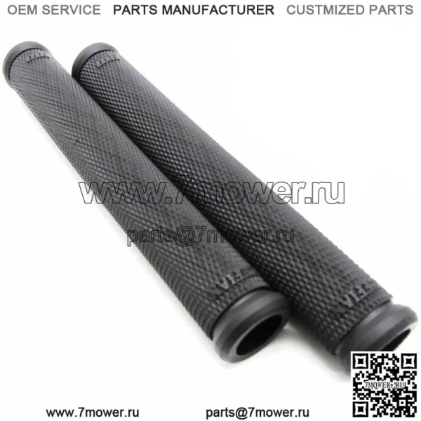 8" резиновые ручки для снегохода - ЧЕРНЫЕ - Cat Yamaha