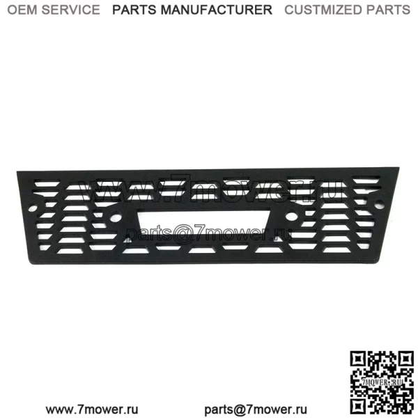 Экран бампера Polaris Ranger, верхний, глянцевый черный, оригинальная деталь OEM 5439231-070, кол-во 1